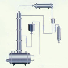 Tour de récupération de l&#39;éthanol T \ DT 2017, distillation extractive SS de l&#39;eau à l&#39;éthanol, unité de distillation à l&#39;alcool